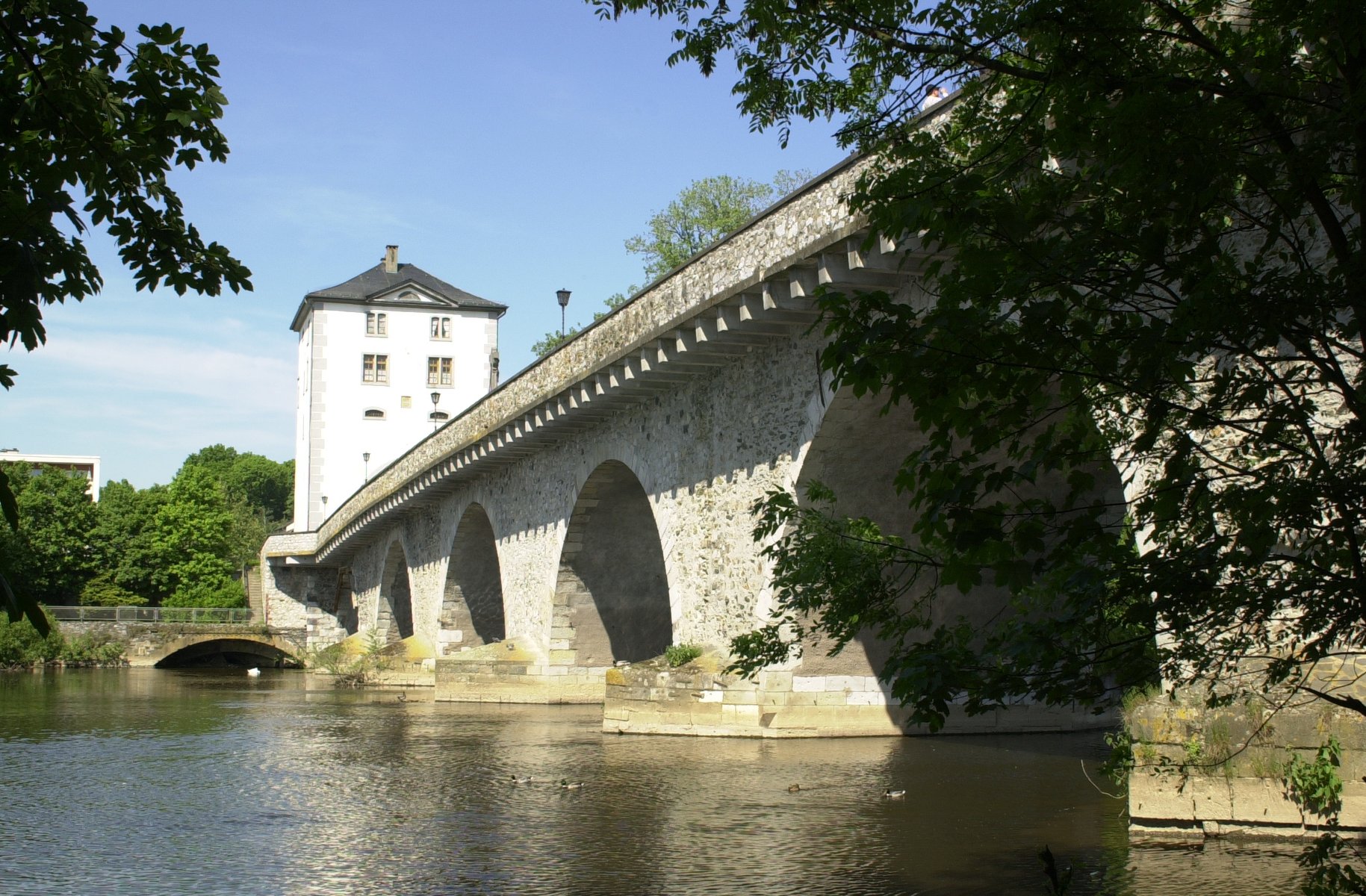 Foto: Alte Lahnbrücke Limburg